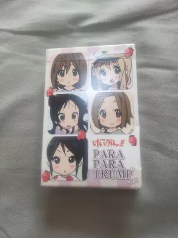 케이온 파라파라 카드놀이