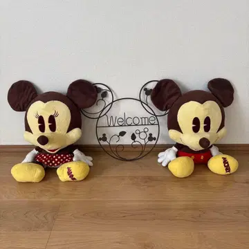 미키마우스 미니 마우스 봉제 인형 세트
