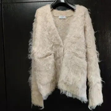 SLOBE 샤기 가디건