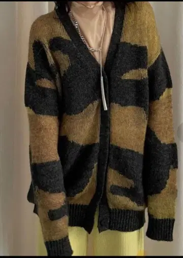 아메리 빈티지 MULTICOLOR LOW GAUGE CARDIGAN