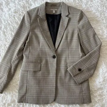 [가을/겨울 인기] H&M 체크 무늬 자켓