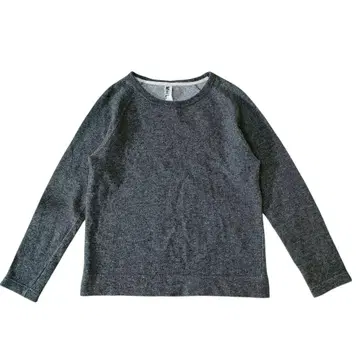 MHL 울 코튼 니트 스웨터 M 그레이 일본제