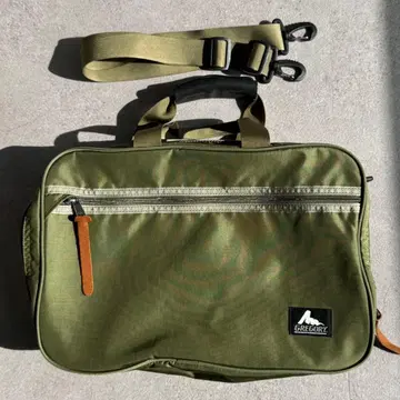 컨디션 최상 구형 택 그레고리 3way 숄더 백팩 카키 올리브