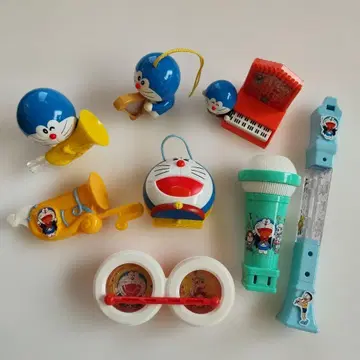 도라에몽 완구 세트 8점입