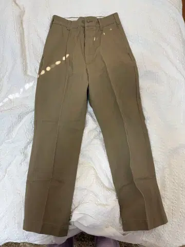 [ 새상품급 ] THE SHINZONE 베이지 하이웨스트 치노 팬츠 36