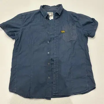 G-STAR RAW 반팔 셔츠 5620 네이비