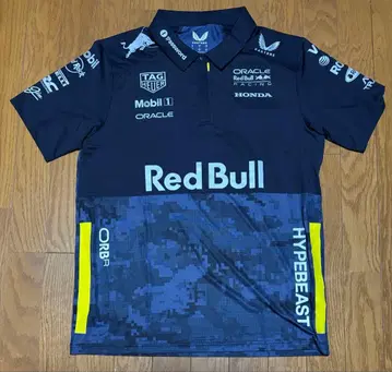 오라클 레드불 레이싱 2025 지급품 피케 셔츠 (HYPEBEAST)