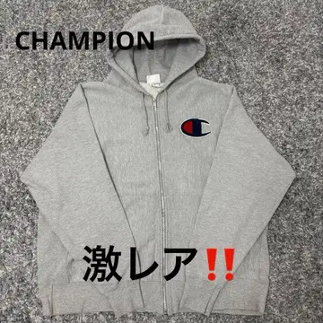초레어 챔피온 지퍼 후드티