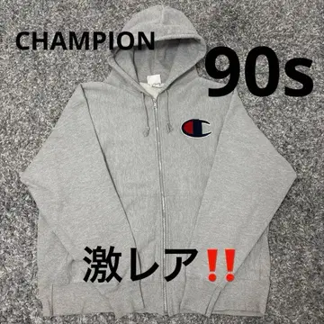 초레어 챔피온 지퍼 후드티