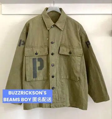새상품급 BUZZRICKSONS BEAMSBOY 별주 M-43 자켓