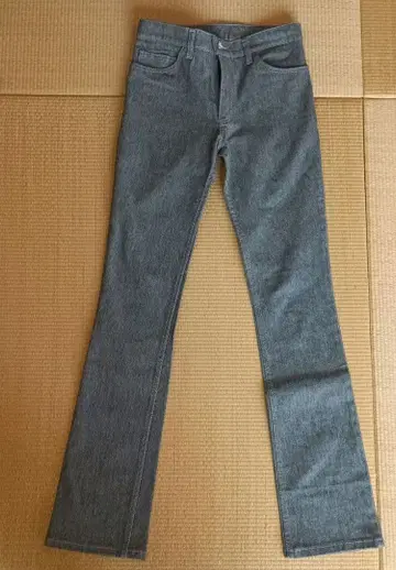 PICCADILLY 그레이 스트레이트 데님