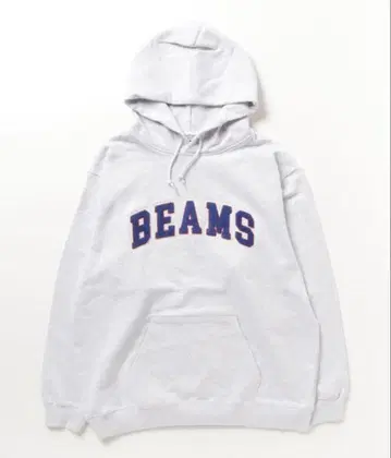 BEAMS 그레이 후드 풀오버 후드티 빔즈 XXL 대 2XL
