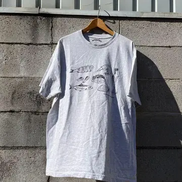 MINNANO EPOCH 기념 반팔 T셔츠 그레이