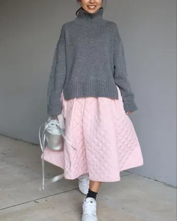 새상품급 gypsohila Quilt Skirt 퀼팅 스커트