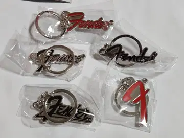Fender 로고 메탈 키링 전 5종 컴플리트