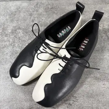 새상품급 캠퍼 트윈즈 가죽 로퍼 멀티 컬러 36