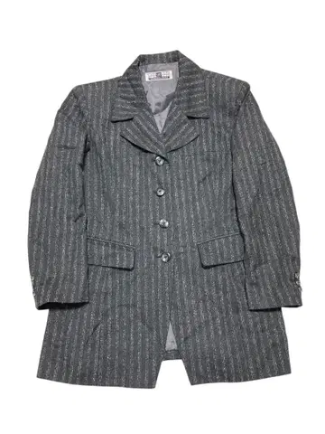 새상품급 MARSHAL MART 스트라이프 테일러드 자켓 캐주얼