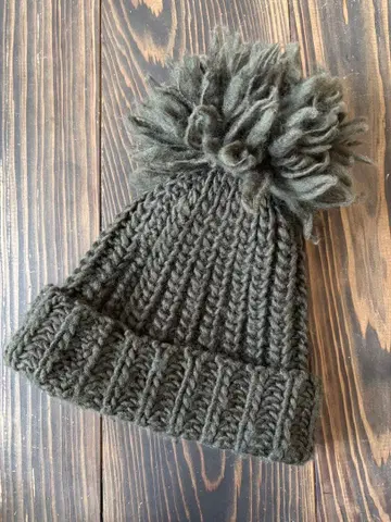 CA4LA MAXI BOMB 맥시 봄 빅 봉봉 니트 모자 아카니시 진