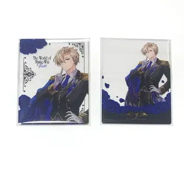 검은 고양이의 위즈 아이돌 크라운즈 아크릴 카드 비레스