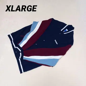 Xlarge 스트라이프 디자인 자켓