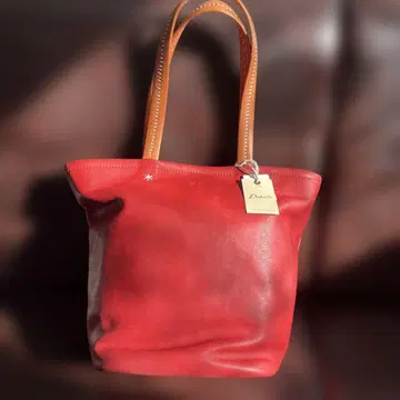 [ 미사용 ] Dakota 천연 가죽 토트백 택 포함 새상품