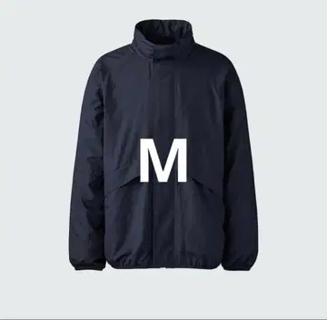 UNIQLO C 라이트웨이트 스탠드 블루종 네이비 476195