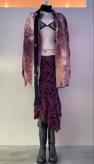 itimi 플란넬 셔츠