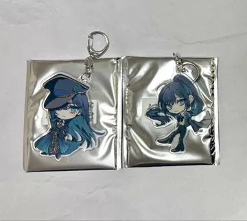 Ado 요다카 활발 깨끗! 아크릴 키링 2개 세트