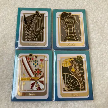 뮤지컬 [ 엘리자벳 ] 시크릿 스테인드 클립 4종 세트