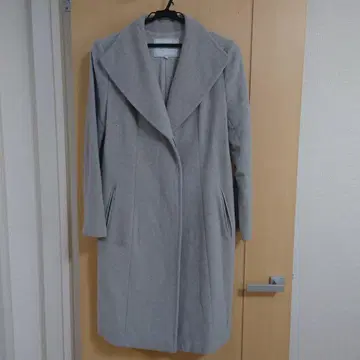 UNTITLED 그레이 롱 코트