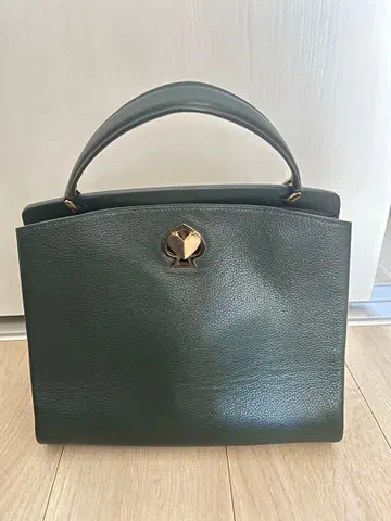 케이트 스페이드 다크 그린 핸드백