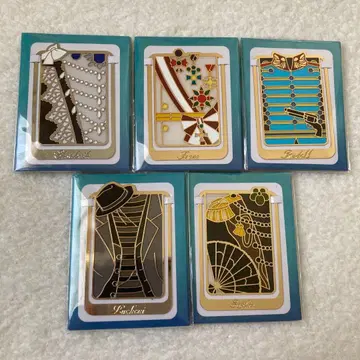 뮤지컬 [ 엘리자벳 ] 시크릿 스테인드 클립 5종 세트