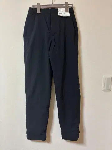 새상품 웜 팬츠 유니클로 히트텍 이지 팬츠 S 블랙