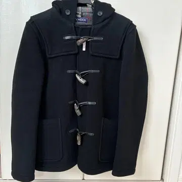 런던 트래디셔널 x 쉽스 더플 코트 M 콜라보 체크