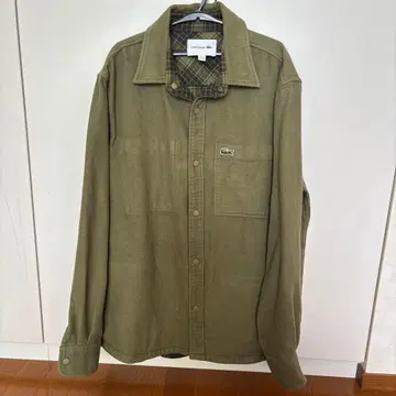 [ 새상품급 ] 라코스테 (리버서블) 스냅 버튼 셔츠 M 사이즈