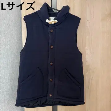 다운 베스트 L 사이즈 네이비
