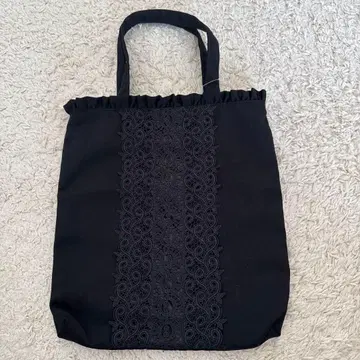 [ 미사용 새상품 ] 긴자와 레이스 블랙 포멀 토트백