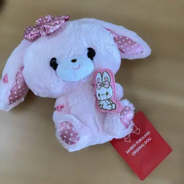 퓨로랜드 한정판 본본 리본 봉제 인형 초레어