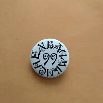 THE HIGH-LOWS 더 하이 로우즈 바움쿠헨 '99 굿즈 캔 배지