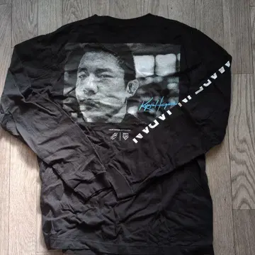 호리구치 쿄지 HALEO 블랙 긴팔 티셔츠 M