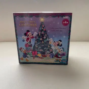 [ 디즈니 ] 크리스마스 2022 미니어처 피규어 전 4종 컴플리트