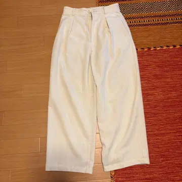 < Steven Alan > 헤링본 턱 트라우저