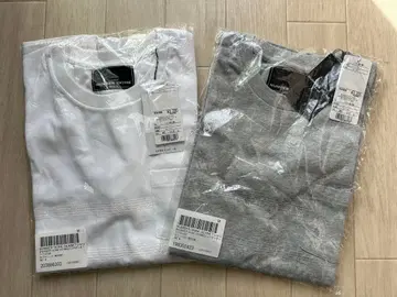 넘버나인(N)INE 티셔츠 2장 세트 M 그레이 화이트