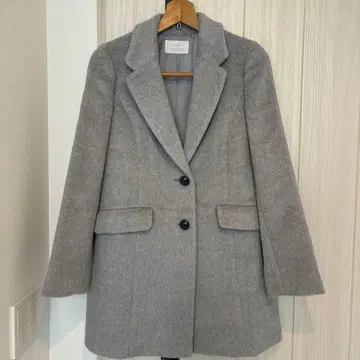 anySiS 그레이 체스터 코트