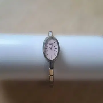 캐서린 해머넷 여성용 손목시계 오벌 핑크