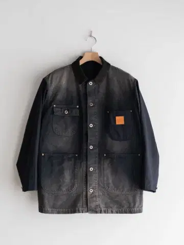 KHOKI 25ss Work Coat Black