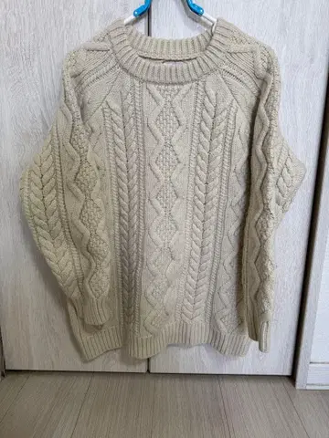 TODAYFUL 케이블 니트 스웨터 36 아이보리