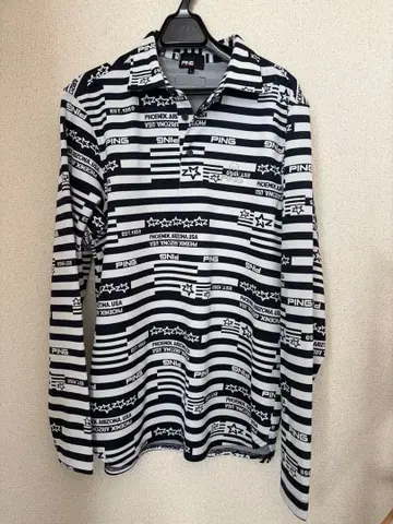 PING 스트라이프 셔츠 L 사이즈