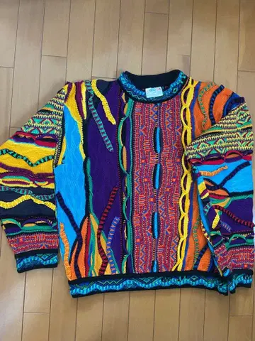 90's COOGI 3D 니트 빈티지 M 사이즈