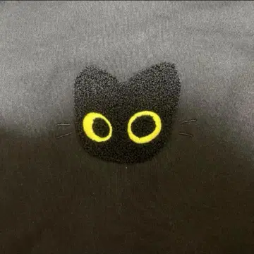 Eve 검은 고양이 맨투맨 L 사이즈